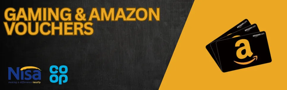 GAMING & AMAZON VOUCHERS