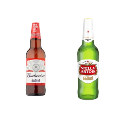 ANy 2 for £5 Bud/Stella