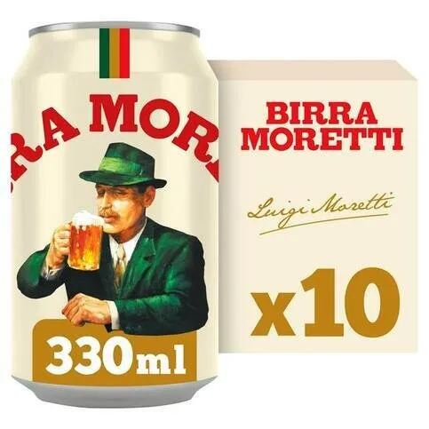 Birra Moretti 10x330ml