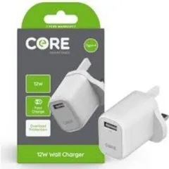 Core Type-a Wall Charger 12w