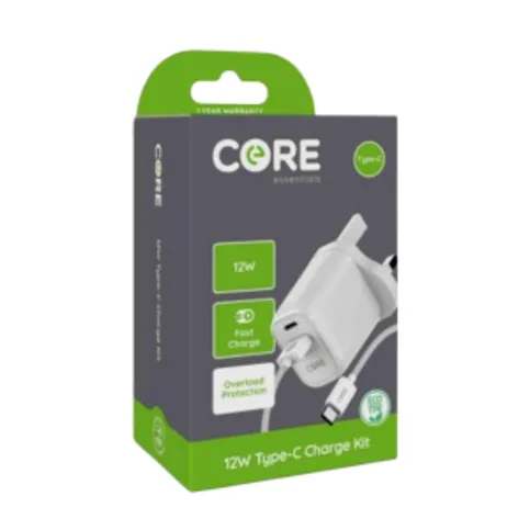 Core 12w Type C Charge Kit