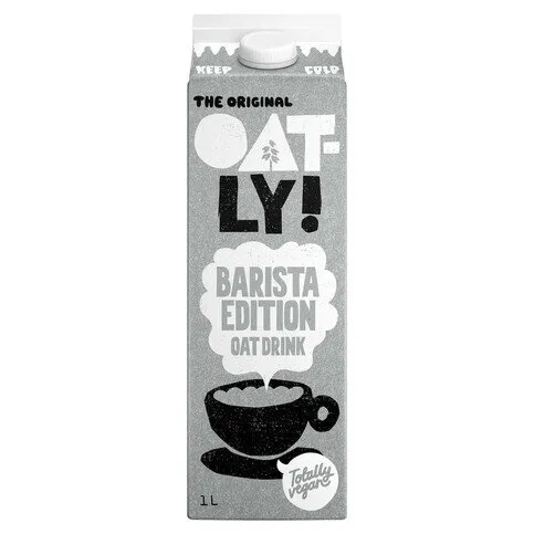 Oatly Oat Milk Barissta Edition - 1ltr